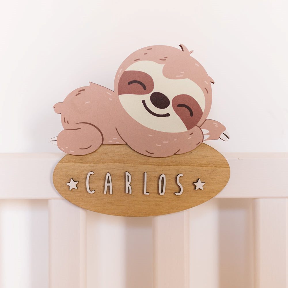 Placa Decorativa personalizada PEREZOSO